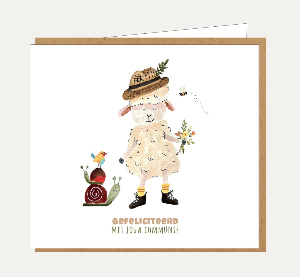 Gefeliciteerd met jouw communie