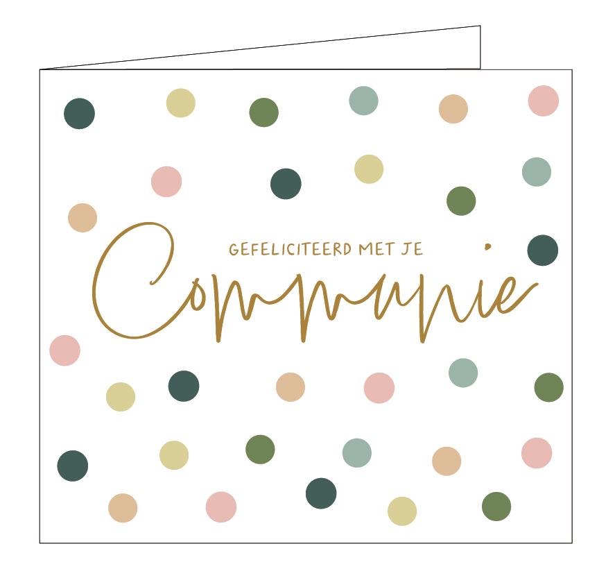 Gefeliciteerd met je communie