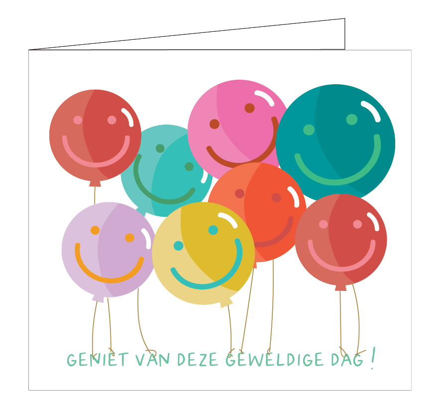 Geniet van deze geweldige dag
