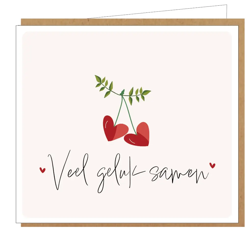 Veel geluk samen