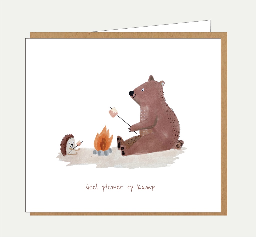 Veel plezier op kamp