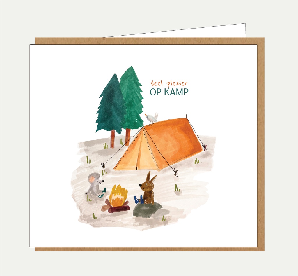 Veel plezier op kamp