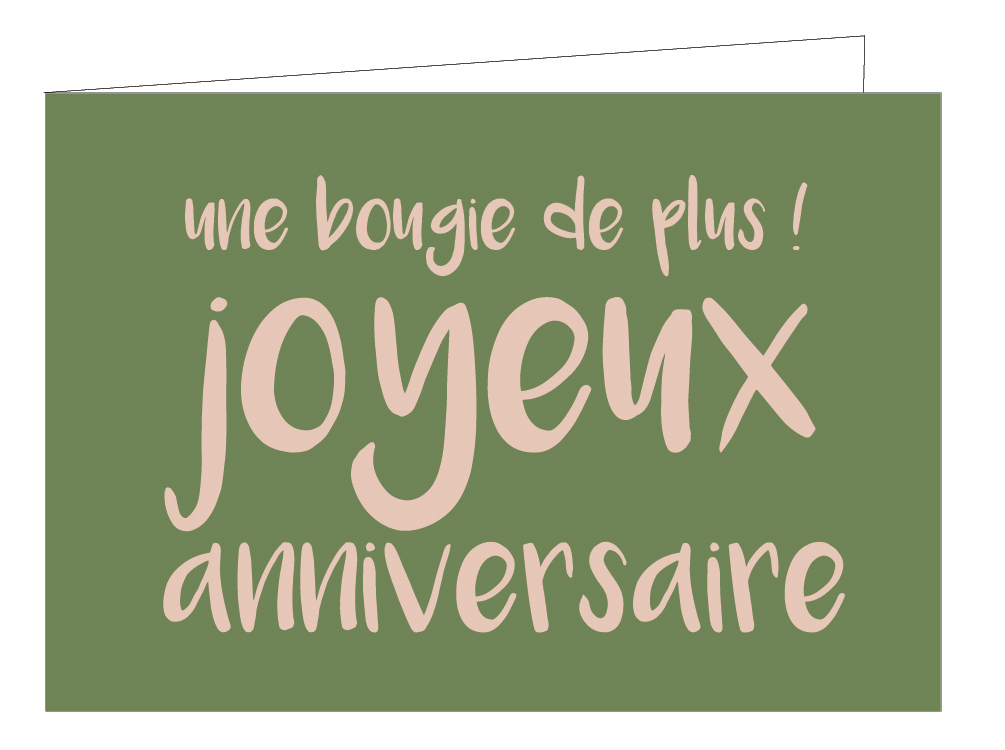 Une bougie de plus ! Joyeux anniversaire