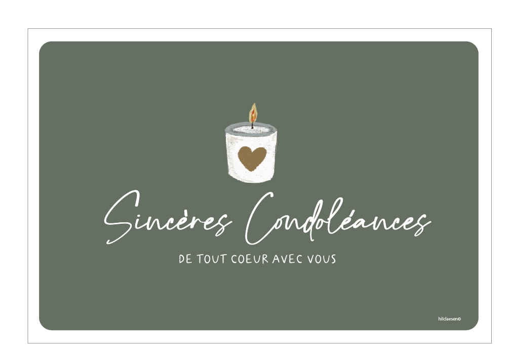 Sincères Condoléances