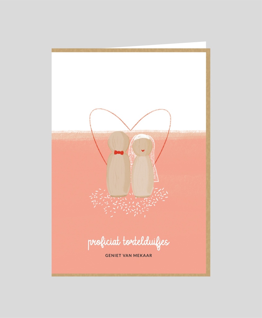 Proficiat tortelduifjes