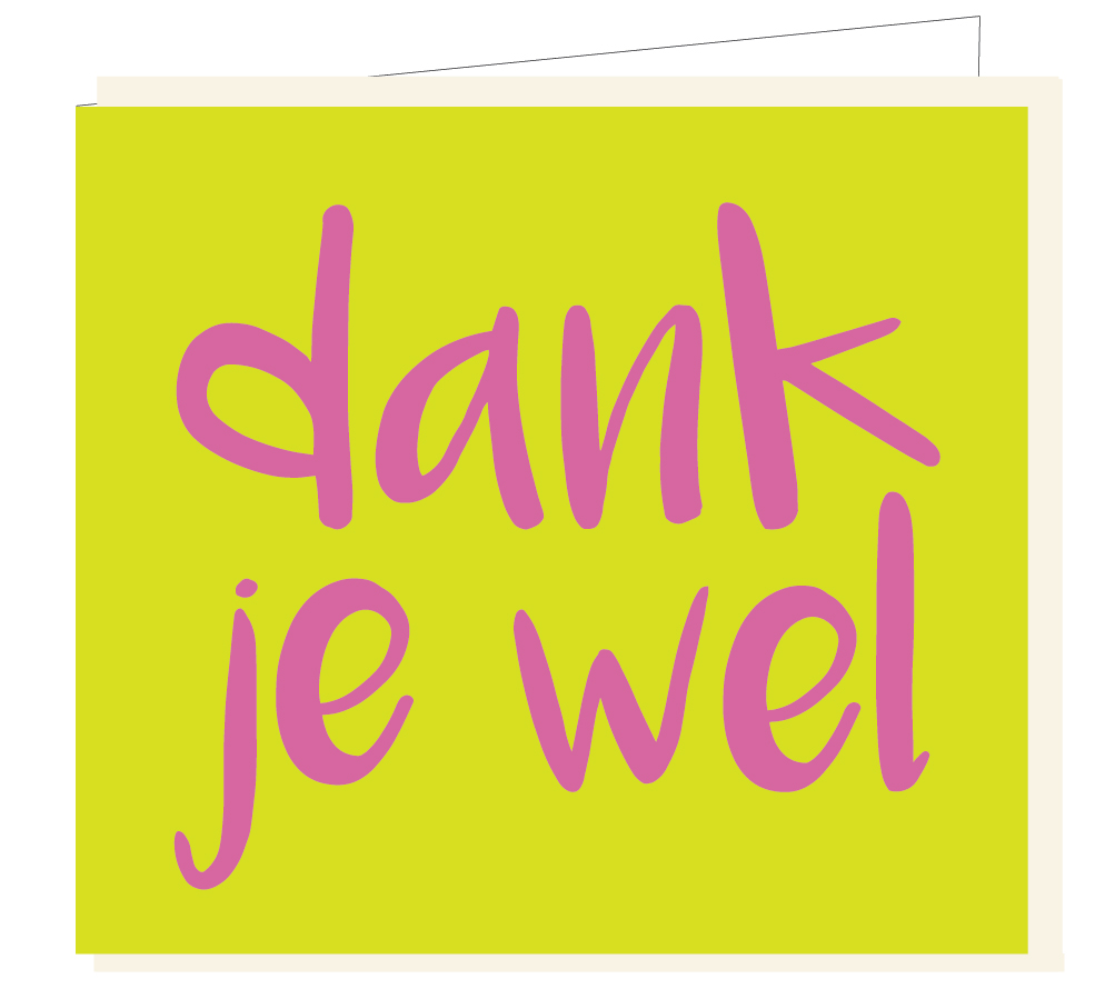 Dank je wel