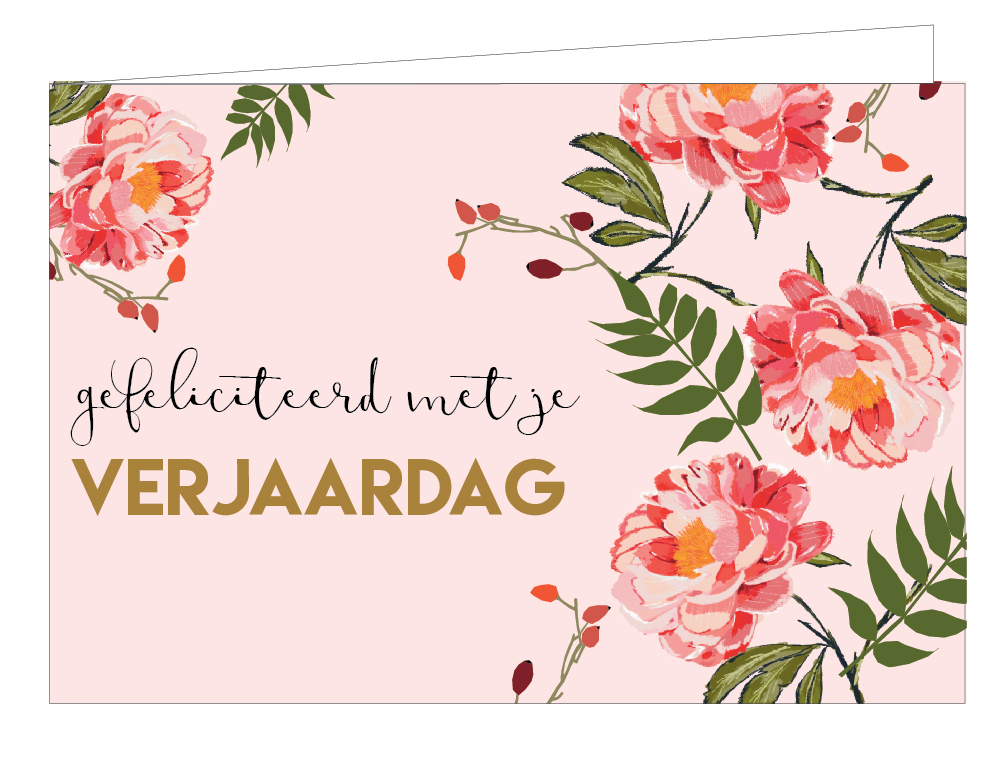 Gefeliciteerd met je verjaardag