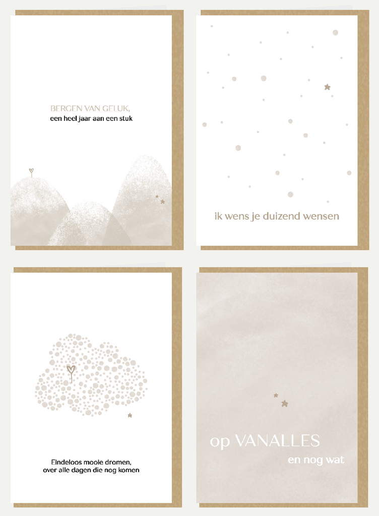 Kelly Marie box 8 stuks/4 designs