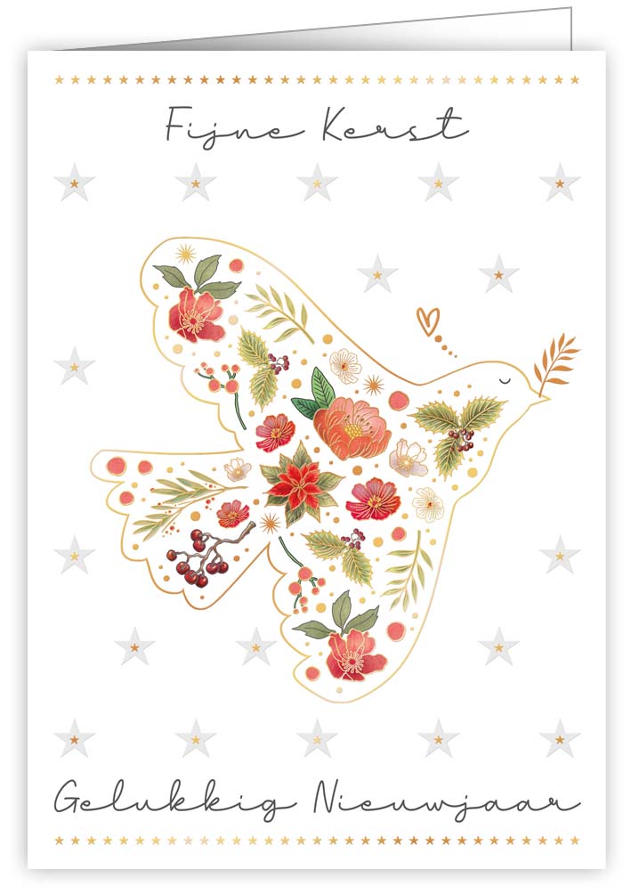 fijne kerst en een gelukkig nieuwjaar