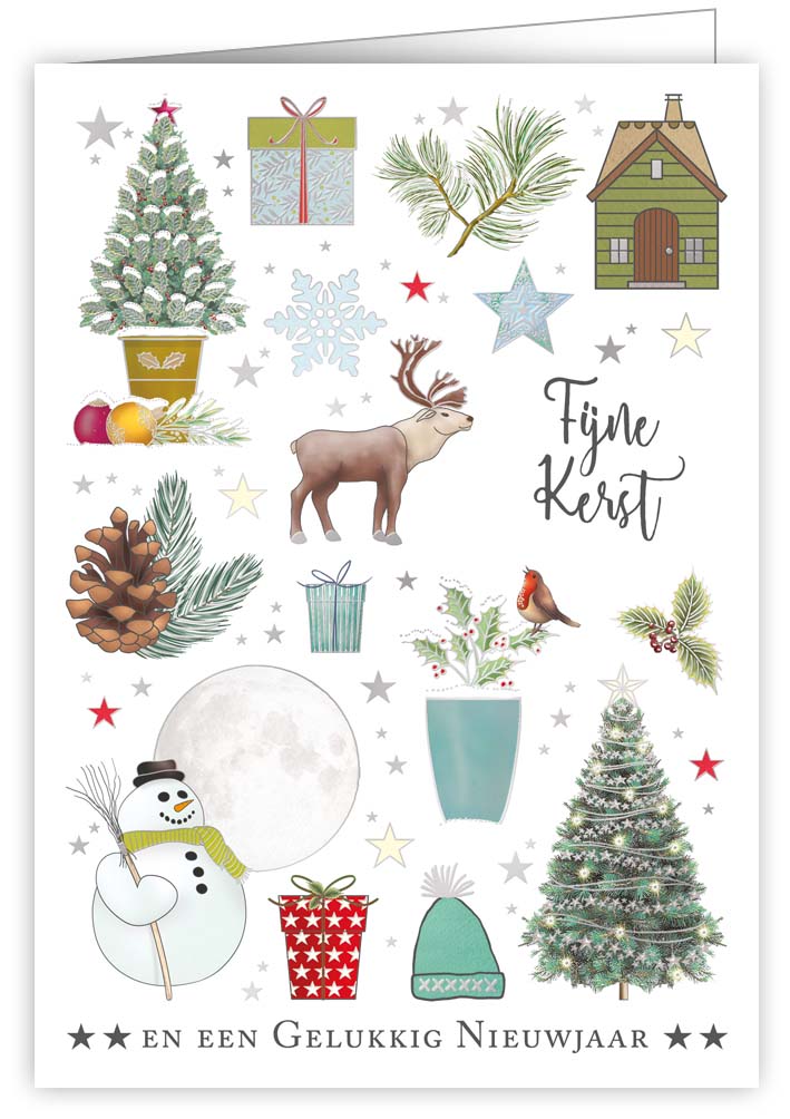 fijne kerst en een gelukkig nieuwjaar