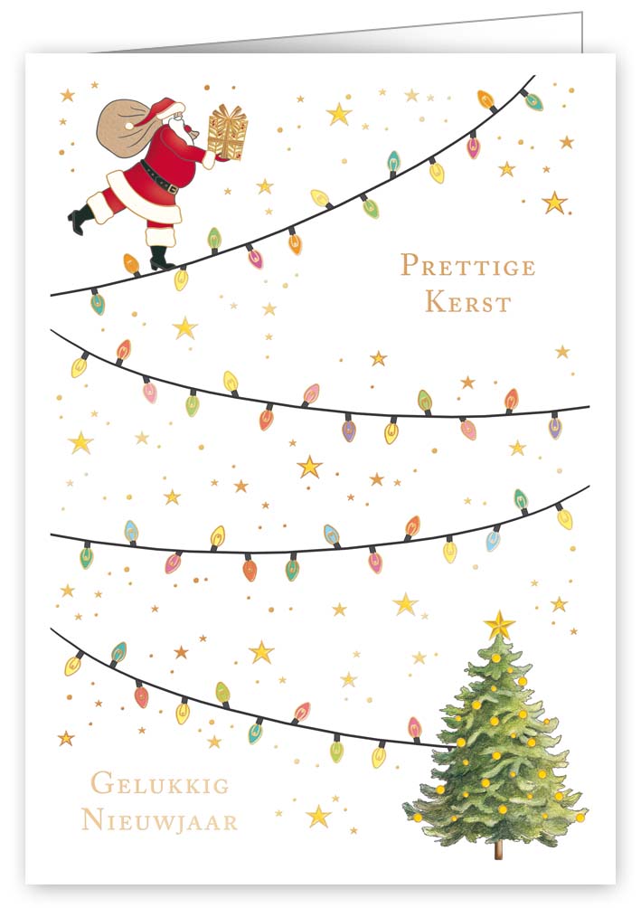 prettige kerst en een gelukkig nieuwjaar