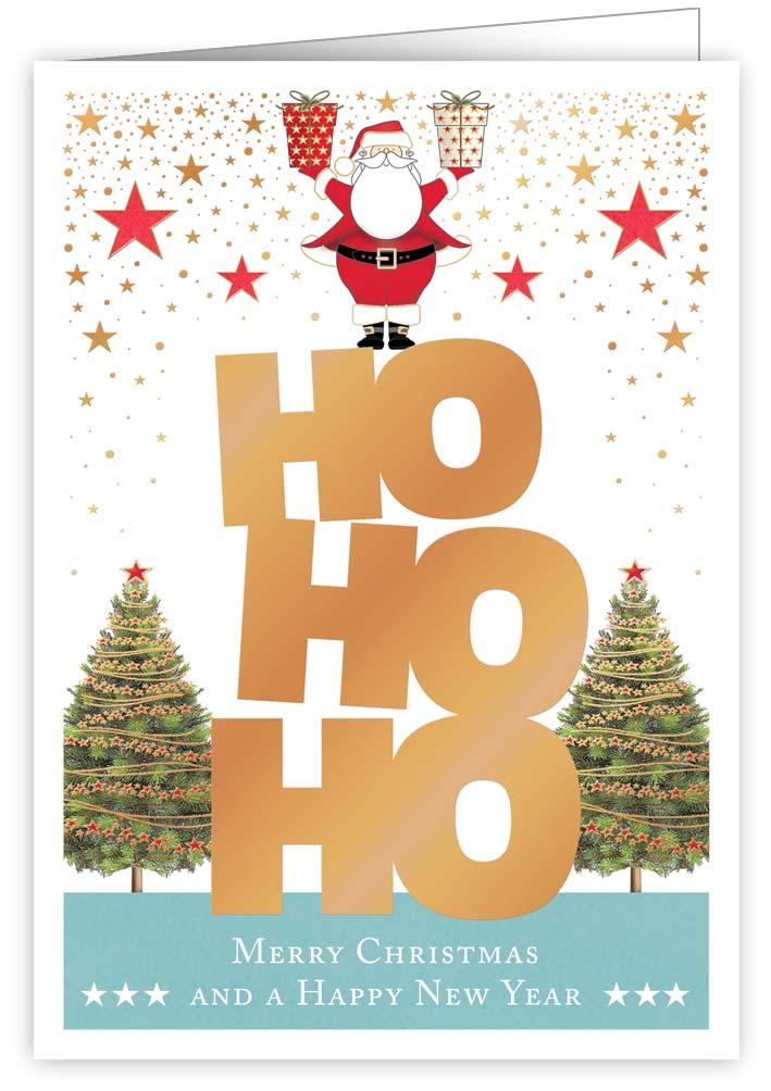 HO HO HO Merry Christmas an a Happy New Year