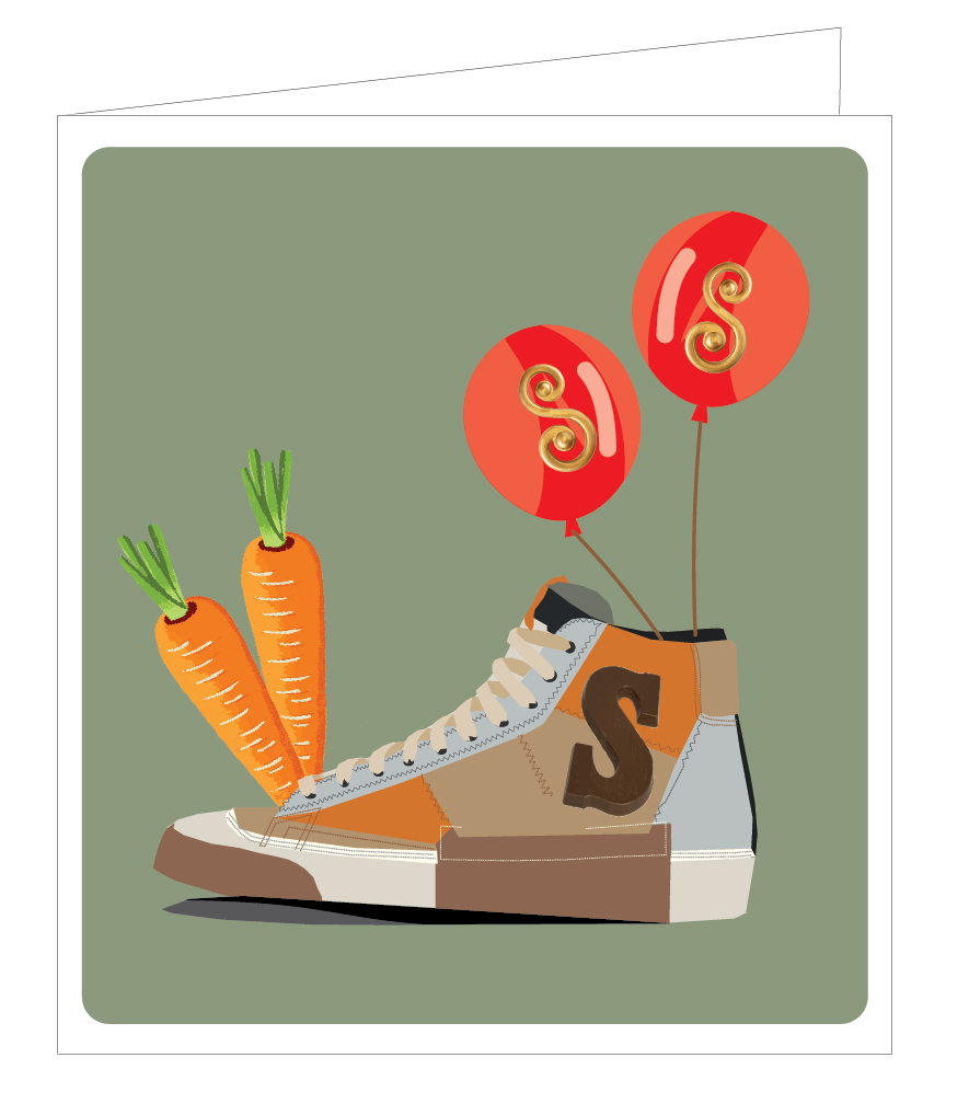 moneykaart Sint/Saint Nicolas Blanco