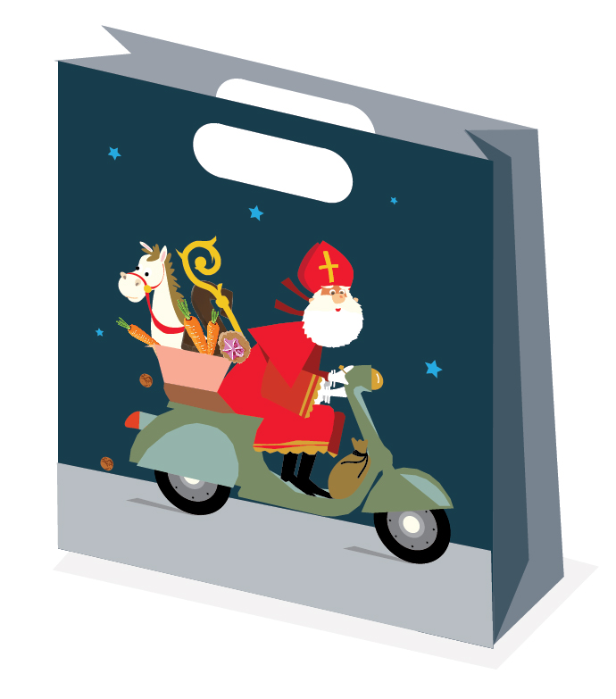 sinterklaas/saint nicolas blanco