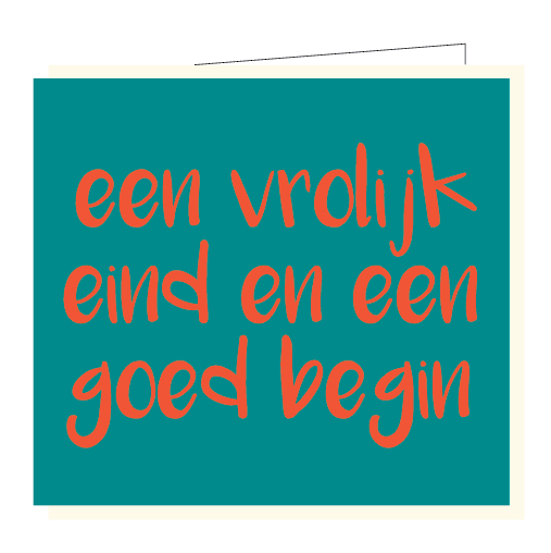 [BX018] Een vrolijk eind en een goed begin