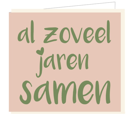 [B121] Al zoveel jaren samen