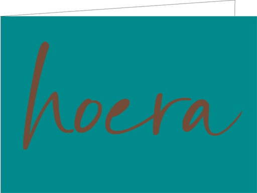 [WM178] Hoera (KOPERFOLIE)