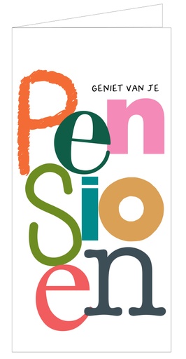 [SAM1756] Geniet van je pensioen