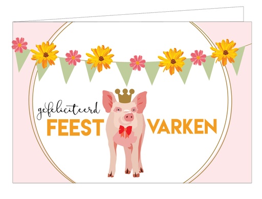 [WM018] Gefeliciteerd feestvarken