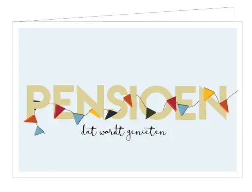 [WM016] Pensioen, dat wordt genieten !
