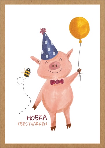 [AA037] Hoera feestvarken !