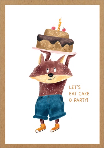 [AA048] Let's eat cake & party
