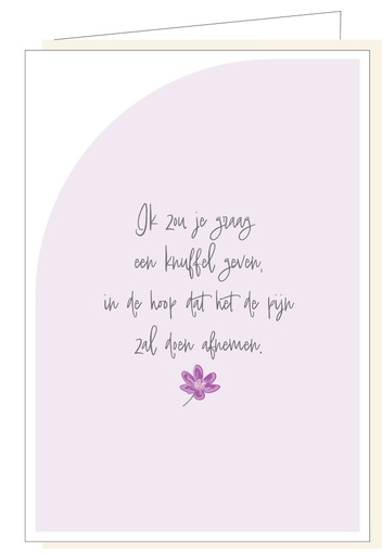 [MM1075] Ik zou je graag een knuffel geven...