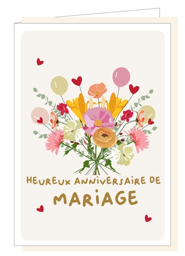 [PIPPAFR013] Heureux Anniversaire de Mariage
