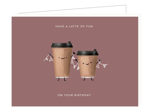 [DP118] Have a latte of fun on your birthday