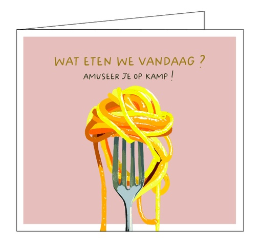 [KA027] Wat eten we vandaag !