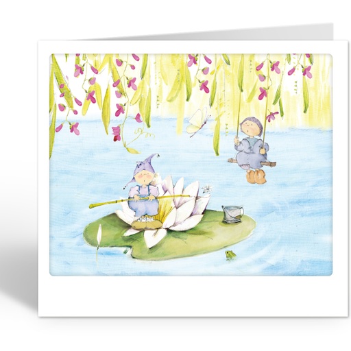 [LG22205] op een waterlelie