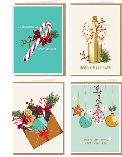 [HCBOX094] Hil Claesen box 8 stuks/4 designs