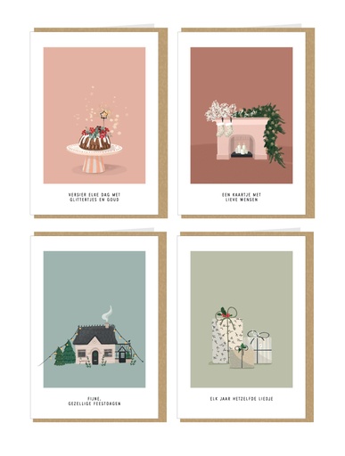 [KMBOX194] Kelly Marie box 8 stuks/4 designs