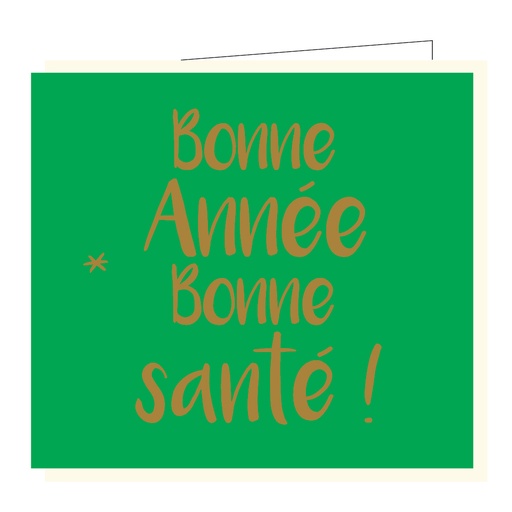 [BFX012] Bonne Année Bonne Santé
