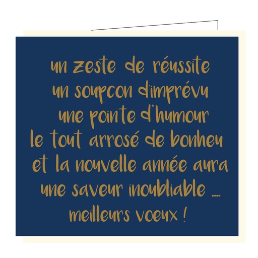 [BFX014] un zeste de réussite, un soupcon d'imprévu....