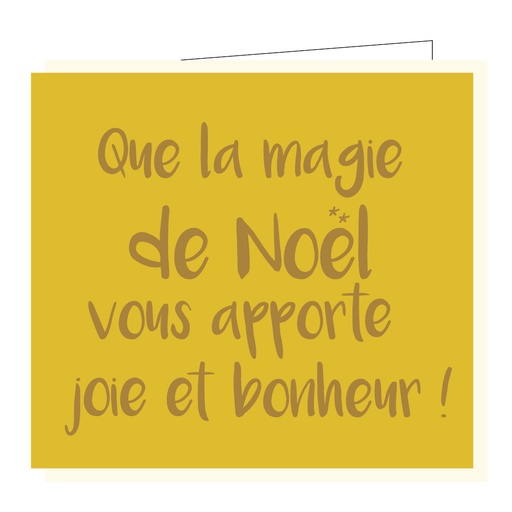 [BFX016] Que la magie de Noël vous apporte joie en bonheur !