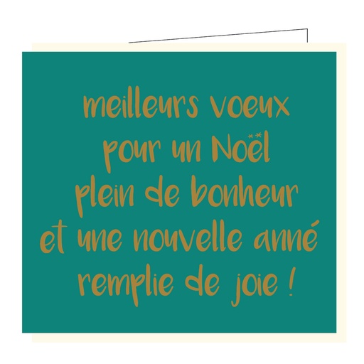 [BFX017] Meilleurs voeux pour un Noël plein de bonheur et une nouvelle annéee remplie de joie !