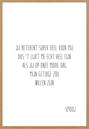 [SMJ005] getuige