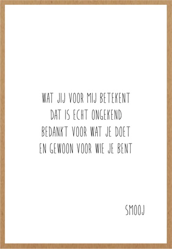 [SMJ015] vriendschap/liefde