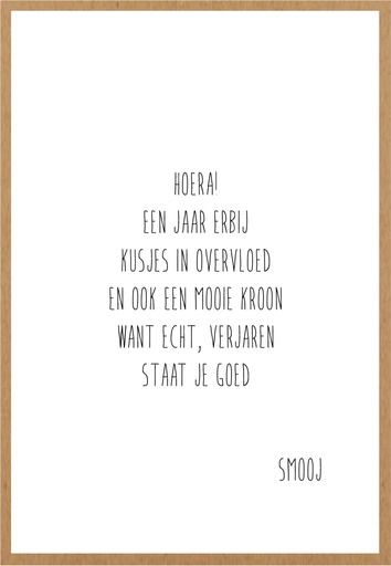 [SMJ054] Hoera! Een jaar erbij