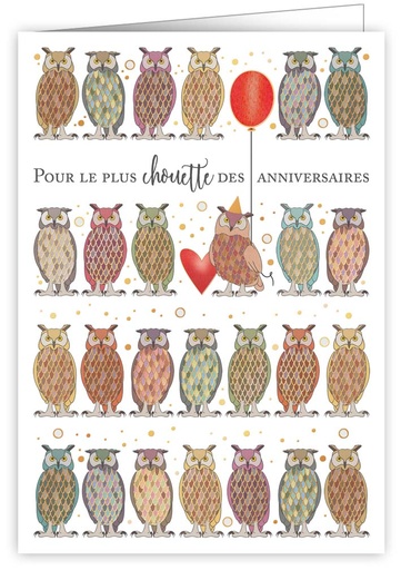 [CLF4596] Pour le plus chouette des anniversaires