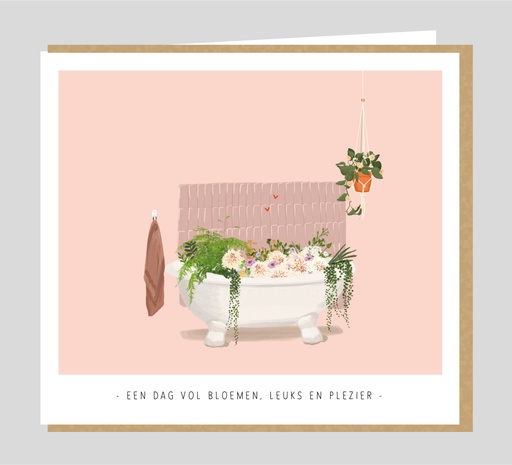 [KM120] Een dag vol bloemen, leuks en plezier