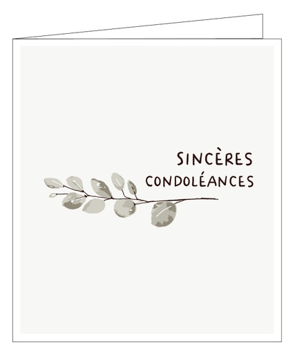 [MMF1112] Sincères Condoléances