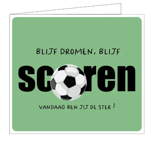 [C023] Blijf dromen, blijf scoren