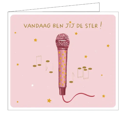 [C024] Vandaag ben jij de ster