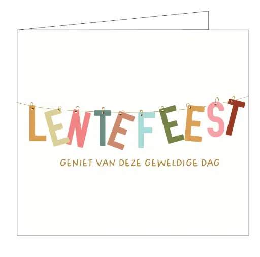 [C026] Lentefeest. Geniet van deze geweldige dag
