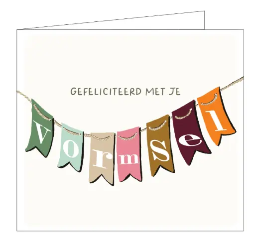 [C034] Gefeliciteerd met je vormsel