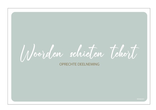 [PR024] Woorden schieten tekort