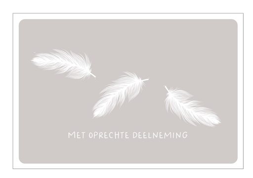 [PR032] Met oprechte  deelneming