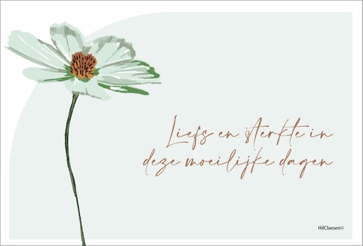 [PR035] Liefs en sterkte in deze moeilijke dagen